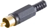 shiverpeaks BS51400-SG RCA laidų jungtis, juoda