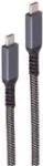 shiverpeaks BS14-75004 USB laidas 1 m USB 3.2 Gen 2 (3.1 Gen 2) USB-C juodas - baltas (BS14-75004)