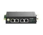 D-Link DWM-530-T 4G LTE M2M VPN Wi-Fi mar&scaron;rutizatorius, juodas, DIN bėgelis, 802.11b/g/n, 300 Mbit/s