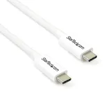 StarTech.com Thunderbolt 3 kabelis - 20Gbps - 2m - baltas - suderinamas su Thunderbolt, USB ir DisplayPort