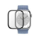 PanzerGlass viso ekrano apsauginė plėvelė Apple Watch Series 9/8/7 41 mm, juoda (3663)