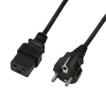LogiLink CP152 maitinimo laidas juodas 1,8 m CEE7/7 &ndash; IEC C19