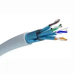 EXTRALINK CAT6A F/FTP vidinis vytos poros kabelis 100 m