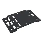 ALLNET Rock Pi S / Rock 3 Metal Wall Mount Bracket - Juodas