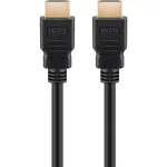 Goobay Series 2.1 8K Ultra High-Speed HDMI&trade; Kabel mit Ethernet, Schwarz, 3 m - Hochgeschwindigkeitskabel f&uuml;r 8K@60 Hz (47575)