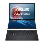 ASUS Zenbook Duo UX8406CA-QL331W ne&scaron;iojamasis, 14 colių WUXGA OLED liečiamas ekranas, Intel Core Ultra 9 285H, 32GB RAM, 1TB SSD, Windows 11 Home, voki&scaron;ka klaviatūra