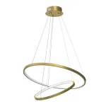 Ronday pakabinamas LED &scaron;viestuvas, 60 cm, 51W, auksinis