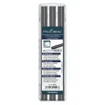 Pica Big Dry All Weather Refill Leads for Deep Hole Marker Pencil 2.0, Graphite Black, 12-Pack