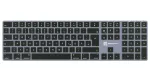 Logickeyboard Titan DE (Mac) &ndash; Voki&scaron;kas i&scaron;dėstymas, laidinė USB klaviatūra su foniniu ap&scaron;vietimu