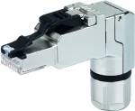 Teleg&auml;rtner J00026A4114 RJ45 Cat6A Nerūdijančio plieno Ekranuotas Montuojamas Ki&scaron;tukas T568A