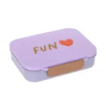Lassig Bento 12100157012 Little Gang Heart Purple Bento Box
