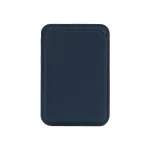 Evelatus Universal PU Leather Wallet with MagSafe tamsiai mėlyna