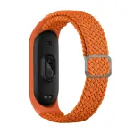 iLike Pintas Audinio Dirželis, Skirtas Xiaomi Mi Band 3/4/5/6 - Oranžinis