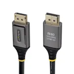 StarTech.com DisplayPort 2.1 kabelis DP80 1m DisplayPort Ki&scaron;tukas &ndash; DisplayPort Ki&scaron;tukas Juodas