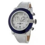 Glam Rock moteri&scaron;kas laikrodis GR32116 (44 mm) &ndash; &scaron;veicari&scaron;kas kvarcinis, nerūdijančio plieno, juodas silikoninis dirželis