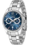 SECTOR MAN R3253240006 41 mm Quartz Watch Stainless Steel Black Dial Silver Strap