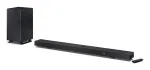 Sharp HT-SBW55121(BK) 5.1.2 Dolby Atmos/DTS:X garso juosta su belaidžiu žemųjų dažnių bloku, 650 W, Bluetooth, juodos spalvos