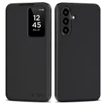 Tech-Protect Smart Wallet Case, skirta Samsung Galaxy A56 5G, matinė juoda