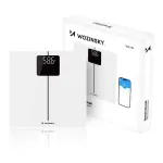 Wozinsky WIWL-180 i&scaron;maniosios vonios svarstyklės su Bluetooth, baltos