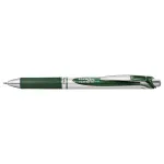 Pentel Energel BL77 įtraukiamas gelinis ra&scaron;iklis &ndash; žalias ra&scaron;alas, žalias korpusas, sidabriniai akcentai, 0,7 mm, vidutinis antgalis, vandens pagrindu, vienas ra&scaron;iklis