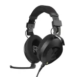 Ausinės R&Oslash;DE NTH-100M laidinės uždedamosios 32&Omega; 110 dB 2,4 m kabelis nuimamas boom mikrofonas