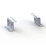 SAFE Universal Mounting Base for Sliding Gate Motors / Set of 4 Angle Brackets ASM150-2