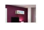 Cama Spintelė VIGO 90 stiklas 90/35/32 sonomos ąžuolas/baltas blizgus