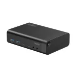 Belkin CONNECT 14-in-1 140W dviejų ekranų prijungimo stotelė, juoda