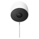 Google Nest Cam lauko ir vidaus belaidė sniego baltumo