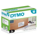 DYMO S0947420 LabelWriter didelės talpos siuntinių lipdukai, 59 x 102 mm, 2 ritiniai po 575 (1150 lipdukų), savilipiai, balti, LabelWriter 4XL/5XL spausdintuvams