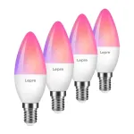 LEPRO BC1-EU-4 C37 RGBCW Wi-Fi LED lemputė