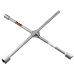 NEO TOOLS kryžminis ratų veržliaraktis 24 x 27 x 32 mm ir 3/4 colio, chromo vanadžio plienas
