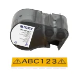 BRADY BMP51/BMP53/M511 savaiminio laminavimo vinilo etiketė, balta/perp&scaron;viečiama, 1 colio plotis, 21 pėdų rulonas