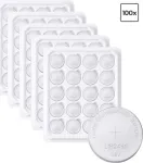 VOLTCRAFT LIR2450 įkraunama ličio jonų tabletinė baterija, 3,6 V, 120 mAh, 100 vnt. pakelis VC-18689120