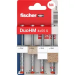 Fischer DuoHM 4x55 S PH PZ tu&scaron;čiavidurių sienų inkaras 55 mm, 4 vnt. 572911