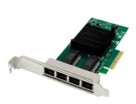 ALLNET PCIe 1G x4 keturių prievadų serverio tinklo plok&scaron;tė - Varinė RJ45 - Intel I350 (ALL0136v2-4-GB-TX/I350T4)