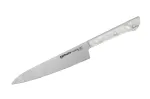 SAMURA Harakiri universali virtuvinė peilis 150 mm akrilo rankena juoda