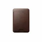 NOMAD Leather Mag Wallet - MagSafe ir Apple Find My suderinama odinė piniginė (ruda)
