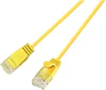Wirewin PKW-LIGHT-K6 5.0 GE - Cat.6 slim tinklo kabelis, U/UTP, 5 m, geltonas
