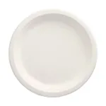 PAPSTAR pure cukranendrių lėk&scaron;tė apvali 230 mm, 12 vnt. pakuotė, kompostuojama, tinkama mikrobangų krosnelei, 89748