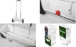 Bradas sodo sėjamoji, 12 litrų, balta/antracito plastikas, ergonomi&scaron;ka rankena, su dozavimo reguliavimu (WL-SE201)