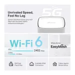 TP-Link Archer NX500 belaidis mar&scaron;rutizatorius Gigabit Ethernet Dviejų juostų (2,4 GHz / 5 GHz) 5G Baltas