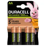 Duracell 4xAA įkraunamos baterijos AA