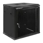 Qoltec 54488 19 colių sieninė serverių spinta, 12U, 600 x 635 x 450 mm, perforuotos durelės