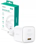 Sieninis įkroviklis PA-B1L Baltas Omnia II Mini 1xUSB-C PowerDelivery 30W 5A