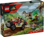 Konstruktorius LEGO Jurassic World 76972 Raptor Off-Road Escape, 285 dalių, 2 minifigūrėlės, nuo 6 metų