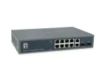 LevelOne GEP-1221 tinklo jungiklis nevaldomas Gigabit Ethernet (10/100/1000) Power over Ethernet (PoE) juodas