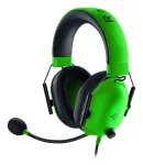 Laidinis žaidimų ausinių komplektas Razer BlackShark V2 X &mdash; uždaro tipo, 3,5 mm, 1,3 m laidas, TriForce garsiakalbiai, virtualus erdvinis garsas