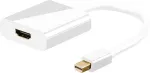 Microconnect MDPHDMI Mini DisplayPort į HDMI adapteris, M-F, 0,15 m, baltas