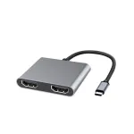 MicroConnect USB3.1CHDMIX2 USB grafikos adapteris, juodas